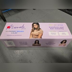 Mermade Hair Blowdry Brush Lilac